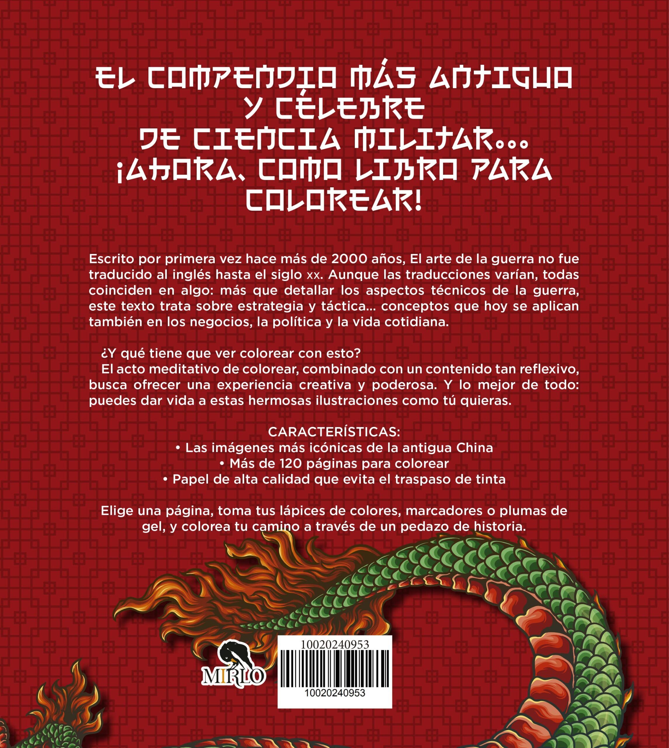 El arte de la guerra <br> Libro para colorear - Imagen 2