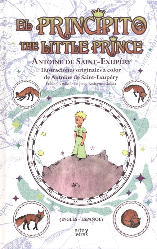 El Principito a color (Ingles - Español)N-